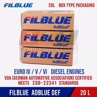 FILBLUE Adblue Diesel Exhaust Fluid 20L (Box Type)