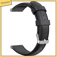 Fairystore| 24mm Oil Wax Leather Smart Watch Band Strap Replacement for Suunto 9/D5I/D5