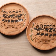 客製化物語小木碟-好同事18人兩碟訂製版