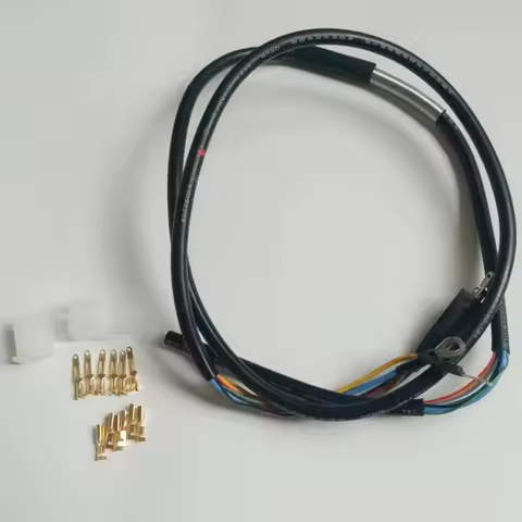 E-bike 250/350/500/800/1000W(1.5/2.0 /2.5/3.0mm²) Motor Cable With 5 Wires Hall Senor Connector Hub 
