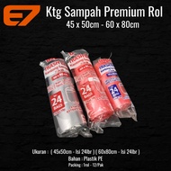 Plastic Trash Bag Roll - BAGUS Trash Bag 45x50cm - 60x80 cm