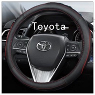 ที่หุ้มพวงมาลัยรถยนต์ทำจากหนัง Toyotaที่หุ้มพวงมาลัยรถยนต์ CAMRY ปี RAV4 Corolla YARIS PRIUS ALTIS