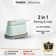 Gaabor Portable Steam Iron HM-M01A 2-in-1 800W Low Watt Steam Iron HMM01A - Warranty