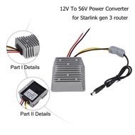อะแดปเตอร์เพิ่มกำลังไฟ12V เป็น56V 3A ตัวแปลงไฟฟ้า DC Cv/cc แบบสเต็ปสามารถชาร์จได้สำหรับเราเตอร์ Star
