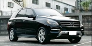 2013年 BENZ賓士 ML350 黑3.5 里程7萬