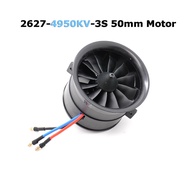50/64/70mm RC EDF Motor Duct Fan 11-Blades 3S-6S 40A 50A 80A ESC Brushless Power for RC JET Aircraft