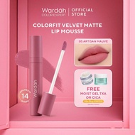 Wardah Colorfit Velvet Matte Lip Mousse - Long Lasting Lip Cream - Waterproof - Matte and Non-sticky