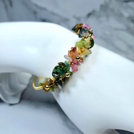 ✢☢☸Viviann Brand 14K gold-plated Natural jade  authentic guaranteed  Charm Bracelets &amp; Bangles  High