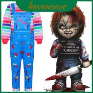 Childs Play Licensed Chucky Chucky Costume Featuring Sleeve Comfort Long