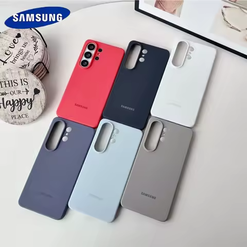 Original For Samsung Galaxy Official Silicone Case For S26 S26Ultra S26+Plus Protection Case With Ma