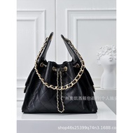 Fragrant Granny 25bag Caviar Xiaoxiangjia's Most Style 25C Ball Pattern hobo Bag Diamond Chain Shoul