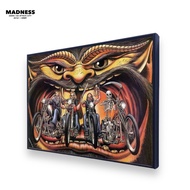 Davidmann Artwork Chopper Poster + Frame