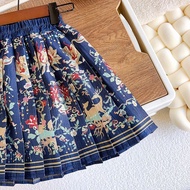 Face Winter fashion Retro New Face Horse 2023 Girls Girls cod Skirt Chinese Style Chinese Skirt Skir