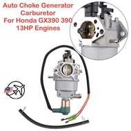 Auto Choke Generator Carburetor For Honda GX390 390 13HP Engines