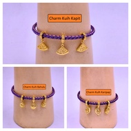 CHARM MASDORA 916 KUIH TRADISIONAL EMAS 916 BEAD EMAS 916 EMAS 916 TULEN LOKET EMAS 916