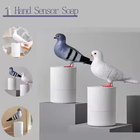 Pigeon Shape Soap Dispenser Automatic Induction Foam Hand Washer Fine Foam Touchless Automatic Sensi