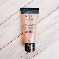 Golden Beige NYX Cosmetics Stay Matte But Not Flat Liquid Foundation