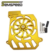 SEMSPEED หม้อน้ำรถจักรยานยนต์สำหรับ YAMAHA NVX AEROX 155 150 125 V1 2015-2020ตะแกรงป้องกันการระบายคว