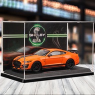 โมเดลรถยนต์ Maisto ขนาด 124 รุ่น Shelby Ford Mustang GT500 Snake ทำจากโลหะผสม ของเล่นสะสมสำหรับผู้ให