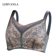 LERVANLA 818 Mastectomy Bra with Pocket Breast Form Pads Included Adjustable Cotton Comfort and Leisure