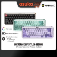 Micropack Lifestyle 3 Modes Mechanical Wireless Keyboard K-168WM