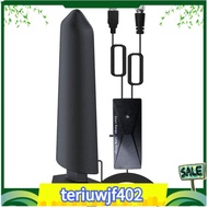 【●TI●】HDTV Indoor/Outdoor Digital TV Antenna with Amplifier Signal Booster, 120+ Miles Range TV Ante