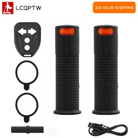 Universal Turn Signal Light Handlebar Grips for Xiaomi M365 Pro 1S Pro2 Mi3 Mi4 for Ninebot G30 G2 E