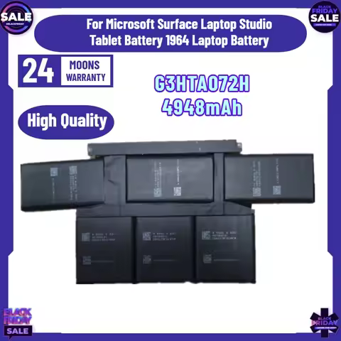 4948mAh G3HTA072H for Microsoft Surface Laptop Studio Tablet Battery 1964 Laptop Battery