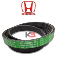 HONDA CITY TMO , JAZZ TF0 GE8 2009-2013 MITSUBOSHI FAN BELT ( 5PK1137 ) ( 38920-RB0-004 )