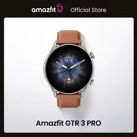 Euro Amazfit GTR 3 Pro GTR3 Pro GTR-3 Pro 46mm Smartwatch Alexa Built-in GPS Smart Watch