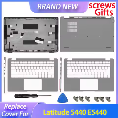 Repalce Cover For Latitude 5440 E5440 LCD Back Cover Upper Top Case Lower Bottom Cover Palmrest 07C1