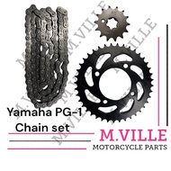 Yamaha PG-1 PG1 chain sprocket set