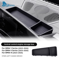 For BMW 3 Series 4 Series i4 2023-2026 Car Center Console Screen Organizer Storage Box Interior Upgr