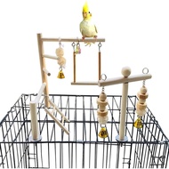 PINVNBY Taman Permainan Burung, Gim Permainan Burung Beo, Tempat Bermain Sangkar Parkit, Tempat Perm