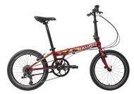 DAHON (Assembled) Speed P8 40 Anniversary Version 20" Folding Bike - Red