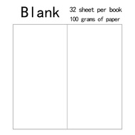 3-Piece A5/Standard Size Refill Inserts For TravelerS Notebook - Portable Passport Style 32 Sheets (