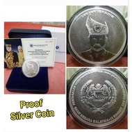 🔥Yang Di-Pertuan  Agong XVII - Proof Silver Coin🔥