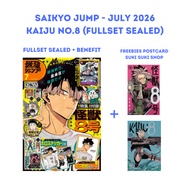 SAIKYO JUMP JULY 2026 - Kaiju No.8 Narumi Cover - Fullset Sealed Benefit