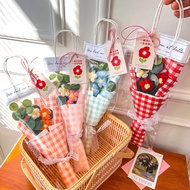 Qixi Puff Event Knitting Teacher's Day Bouquet Gift Supermarket Graduation Season Souvenir Gift Infl