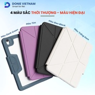 [V3 - Super shockproof version] Ipad Leather Case Arcylic Tempered Glass Back iPad A16 Gen 10/11 Air