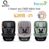 Quinton i-Smart 360 Child Safety Seat Group 0+/1/2/3 Car Seat