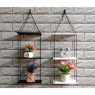 3-Shelf Hanging Shelf || MODERN 3-Shelf Hanging Shelf || Minimalist 3-Shelf Hanging Shelf || 3-Shelf