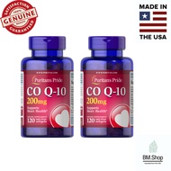 [ของแท้] Puritans Pride Q-SORB™ Co Q-10 200 mg 120 Rapid Release Softgels
