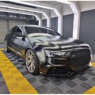 car vinyl sticker wrap matte ultra metal diamond black one car