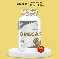 6pak Omega-3 90 Tablets - Omega 3 Supplement, Cardiovasc Protection - Brand TREC NUTRITION
