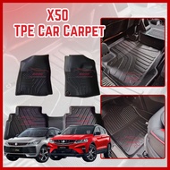 X50 Car MAGIC MAT 5D TPE Carpet Car Mat Karpet Kereta