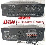 Promo power amplifier crimson ka7200 Limited