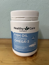 [全新] Healthy Care 魚油 Omega-3 1000mg (400粒裝) - 澳洲製造 2028年到期