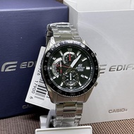 Casio Edifice EFV-550D-1A Standard Chronograph Stainless Steel Black Dial Men's Watch