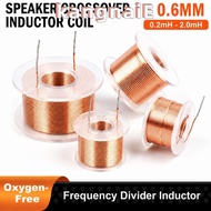 KANGNAI Speaker Crossover Inductor Coil, Copper 0.2mh-2.0mh Audio Inductor Coil, 0.6mm Inductor Coil